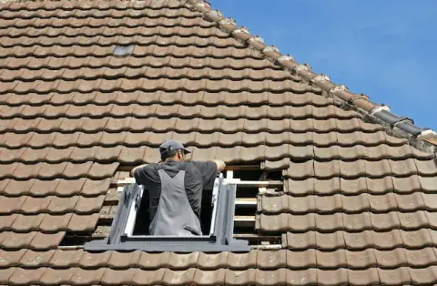 Pose de velux - Najac